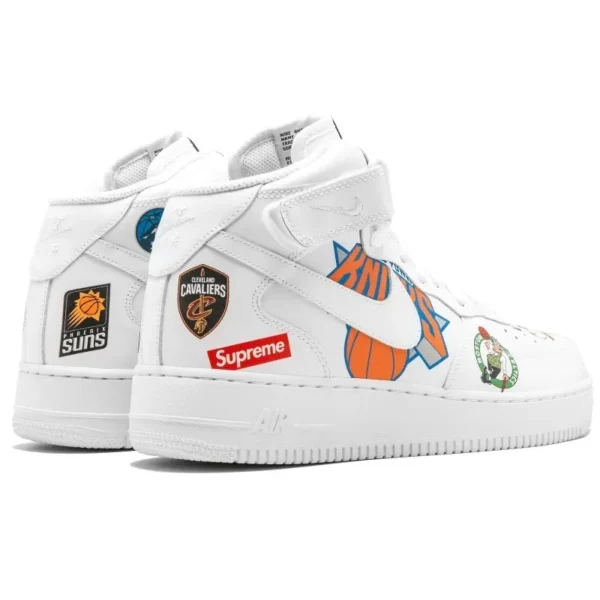 נעלי נייק | Nike Air Force 1 NBA Supreme White