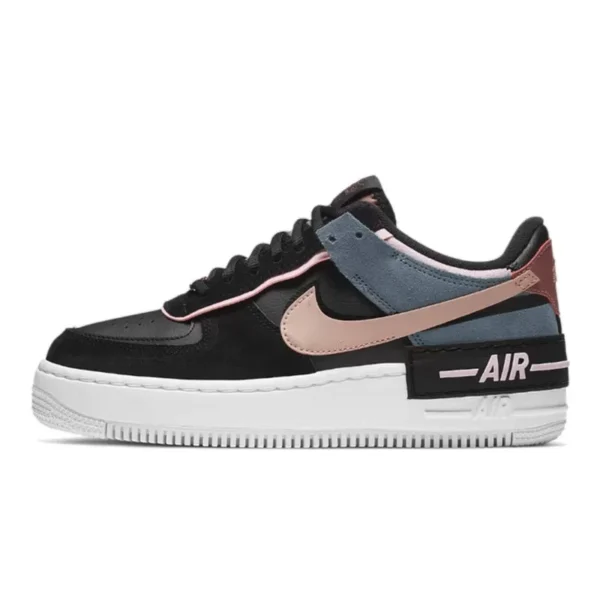 נעלי נייק | Nike Air Force 1 Shadow Black Metallic Red Bronze