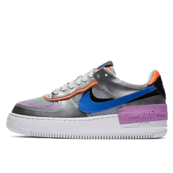 נעלי נייק | Nike Air Force 1 Shadow Metallic Silver