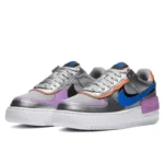נעלי נייק | Nike Air Force 1 Shadow Metallic Silver