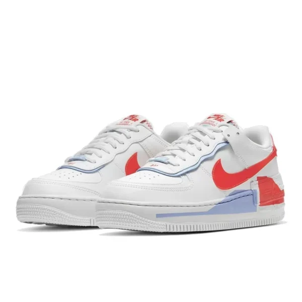 נעלי נייק | Nike Air Force 1 Shadow Summit White Team Orange