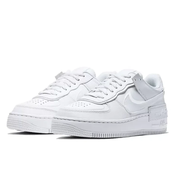 נעלי נייק | Nike Air Force 1 Shadow Triple White