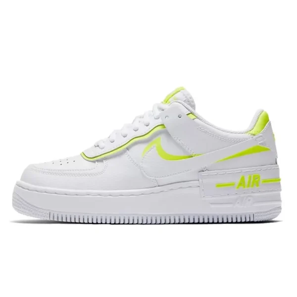 נעלי נייק | Nike Air Force 1 Shadow White Lemon Venom