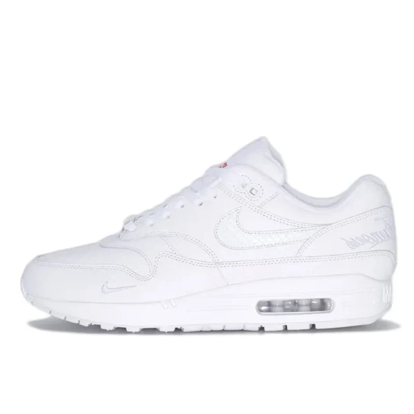 נעלי נייק | Nike Air Max 1 '87 SP Supreme Triple White