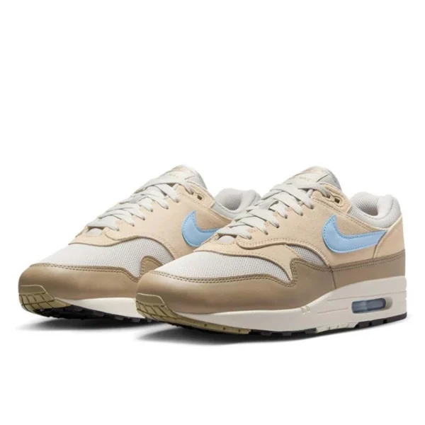 נעלי נייק | Nike Air Max 1 Essential Light Bone/Psychic Blue