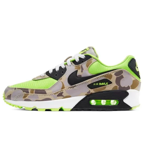 נעלי נייק | Nike Air Max 90 Duck Camo Green Volt