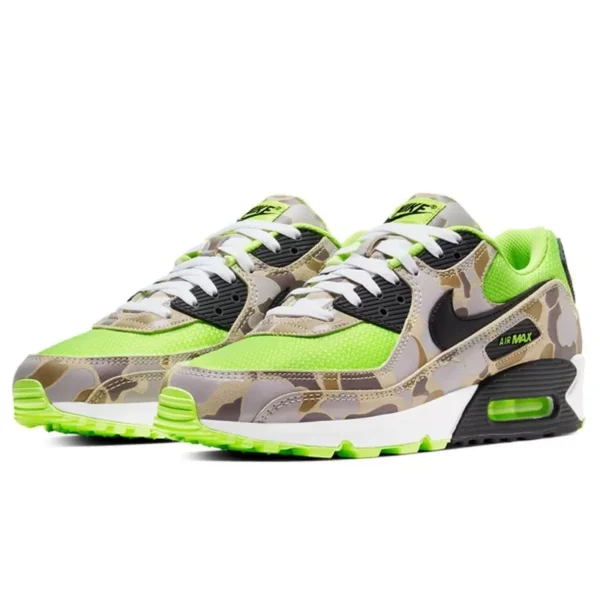 נעלי נייק | Nike Air Max 90 Duck Camo Green Volt