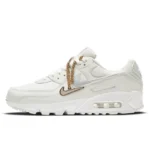 נעלי נייק | Nike Air Max 90 Gold Chain Summit White