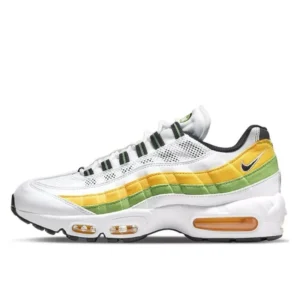 נעלי נייק | Nike Air Max 95 Essential White Green Apple Tour Yellow