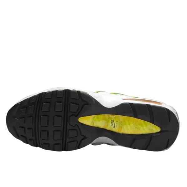 נעלי נייק | Nike Air Max 95 Essential White Green Apple Tour Yellow