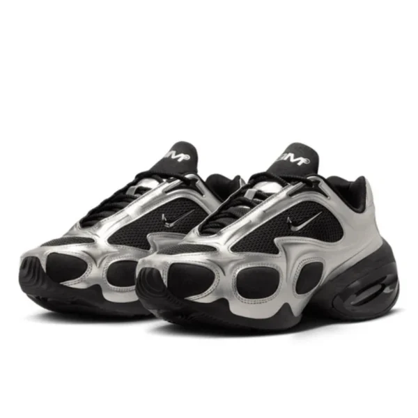 נעלי נייק | Nike Air Max Muse Black Metallic Silver