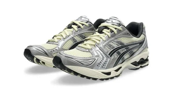 נעלי אקסיקס | Asics Gel-Kayano 14 Oyster White Steeple Grey