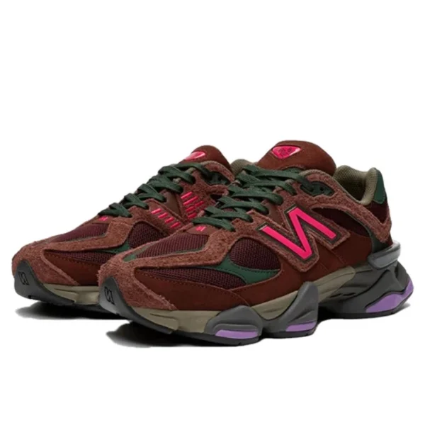 נעלי ניו באלאנס | New Balance 9060 Rich Oak Burgundy