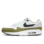 נעלי נייק | Nike Air Max 1 White Black Medium Olive