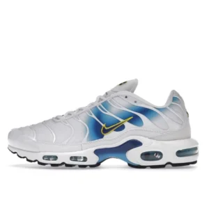 נעלי נייק | Nike Air Max Plus Spray Paint Swoosh White Blue