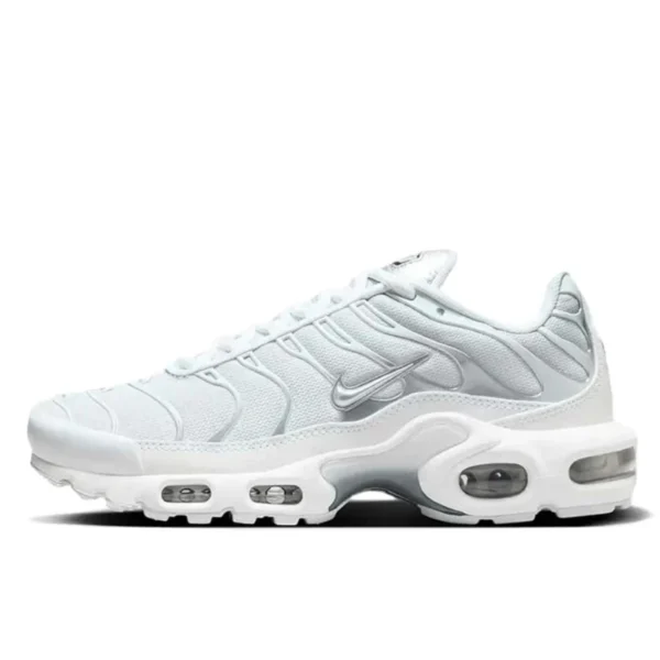נעלי נייק | Nike Air Max Plus White Metallic Silver