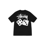 Stüssy Pigment Dyed Dice Tee Black