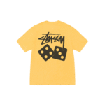 Stüssy Pigment Dyed Dice Tee Yellow