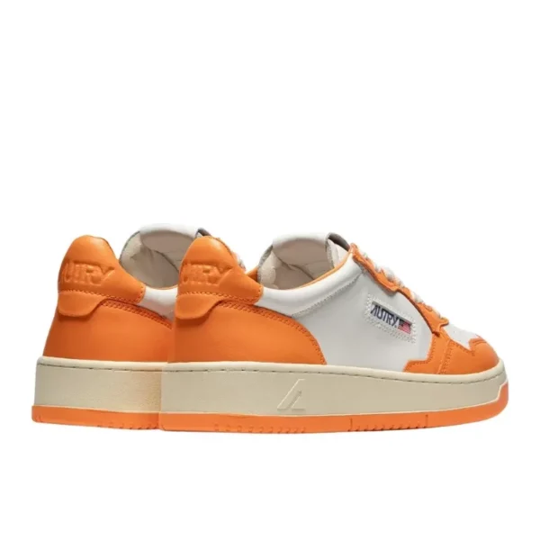נעלי אוטרי | Autry Low Orange White