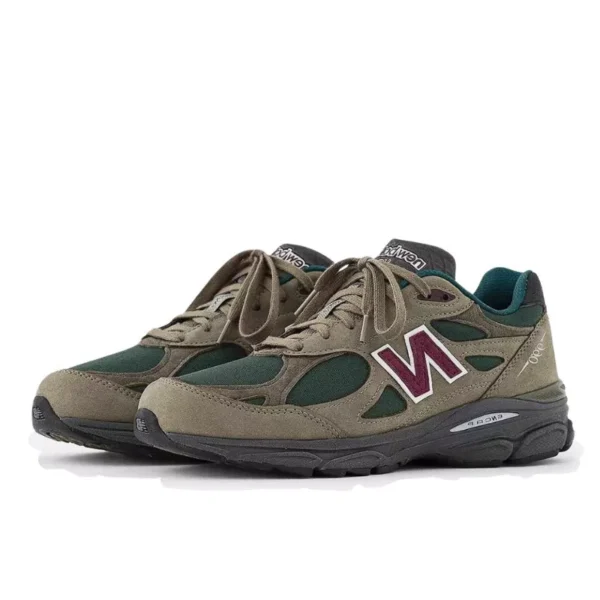 נעלי ניו באלאנס | New Balance 990 V3 MiUSA Green Olive