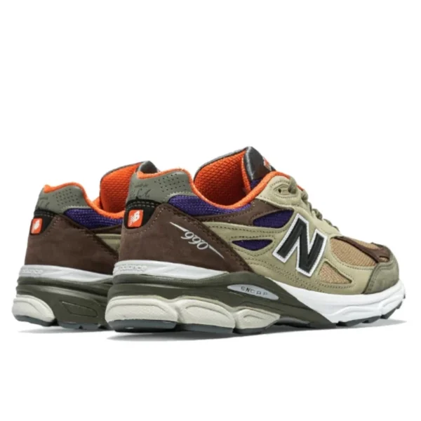 נעלי ניו באלאנס | New Balance 990 V3 MiUsa Tan Blue