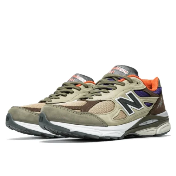 נעלי ניו באלאנס | New Balance 990 V3 MiUsa Tan Blue