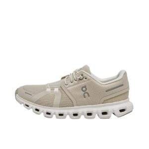 נעלי און קלאוד | On Cloud 6 Running Shoes Pearl/White