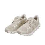 נעלי און קלאוד | On Cloud 6 Running Shoes Pearl/White