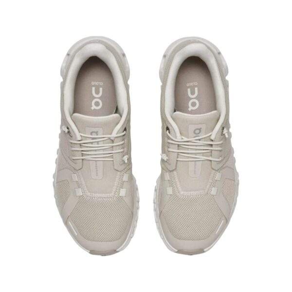 נעלי און קלאוד | On Cloud 6 Running Shoes Pearl/White
