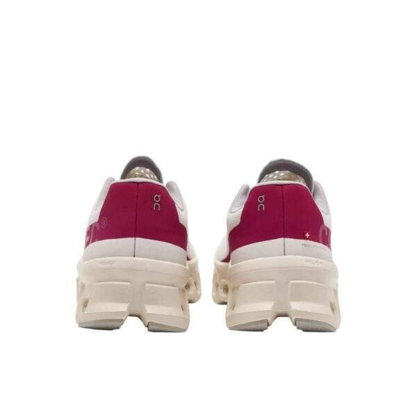 נעלי און קלאוד | On Cloudmonster Running Shoes Ivory/Grenadine