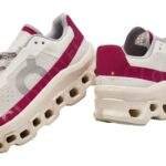 נעלי און קלאוד | On Cloudmonster Running Shoes Ivory/Grenadine