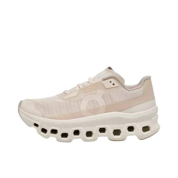נעלי און קלאוד | On Cloudmonster Void Running Shoes Dew/Ivory