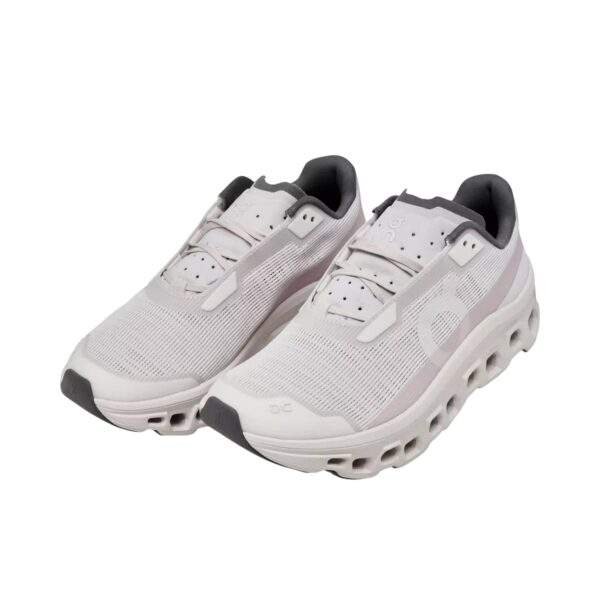 נעלי און קלאוד | On Cloudmonster Void Running Shoes Ivory/Wolf