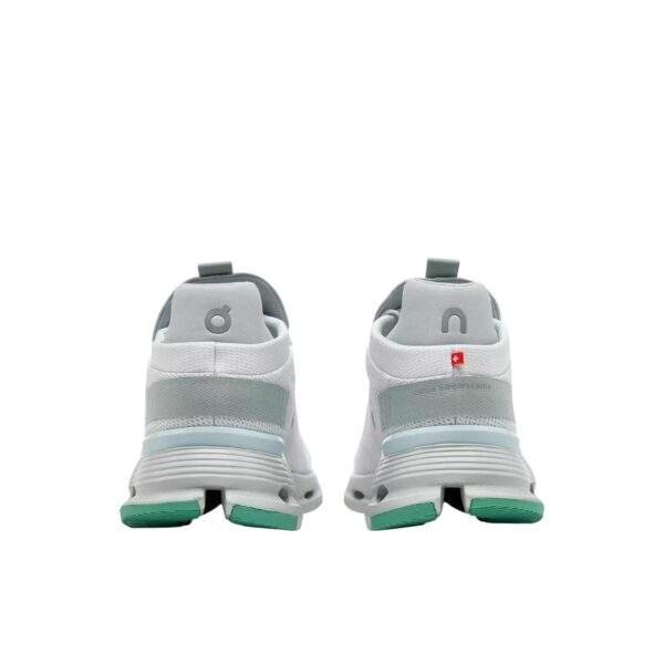 נעלי און קלאוד | On Cloudnova Running Shoes Undyed White/Glacier