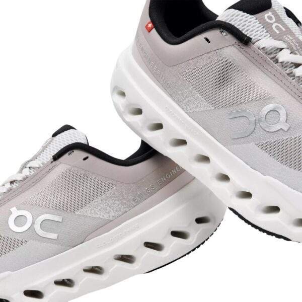 נעלי און קלאוד | On Cloudsurfer Next Running Shoes Fog/Ivory
