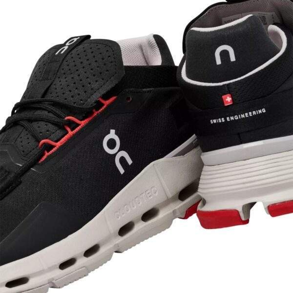 נעלי און קלאוד | On Cloudnova 2 Running Shoes Black/Red