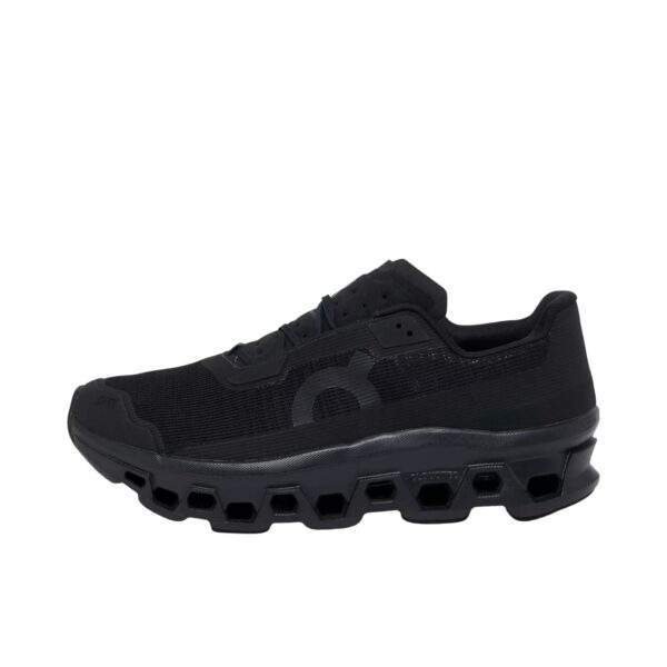 נעלי און קלאוד | On Cloudmonster Void Running Shoes Black