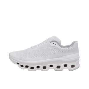 נעלי און קלאוד | On Cloudmonster Void Running Shoes White