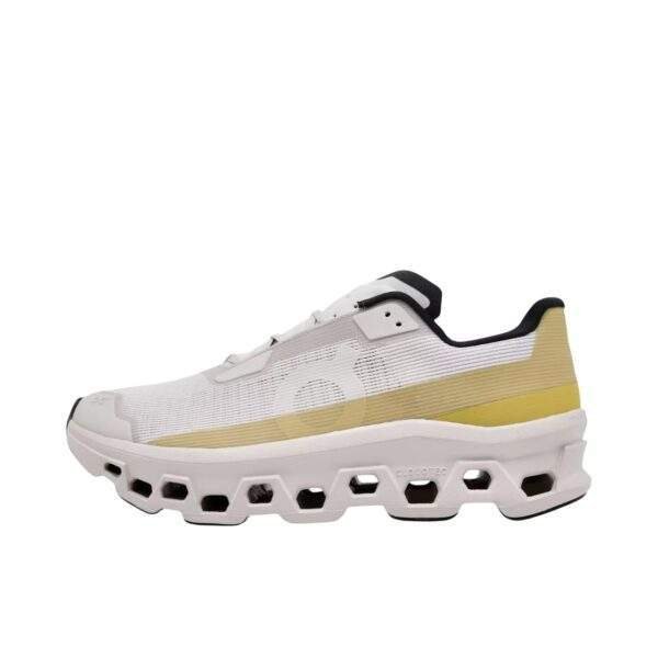 נעלי און קלאוד | On Cloudmonster Void Running Shoes Silver/Lense