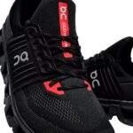 נעלי און קלאוד | On Cloudswift 4 Running Shoes Black/Red/Silver