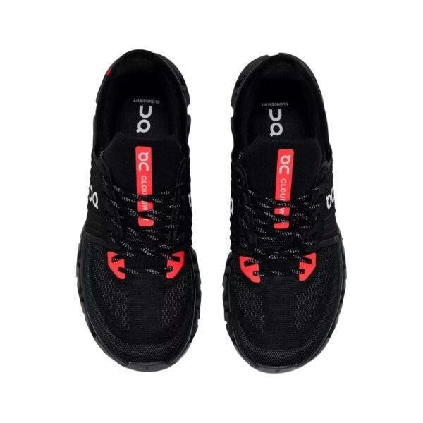 נעלי און קלאוד | On Cloudswift 4 Running Shoes Black/Red/Silver