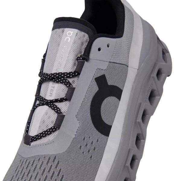 נעלי און קלאוד | On Cloudmonster Running Shoes Alloy/Silver