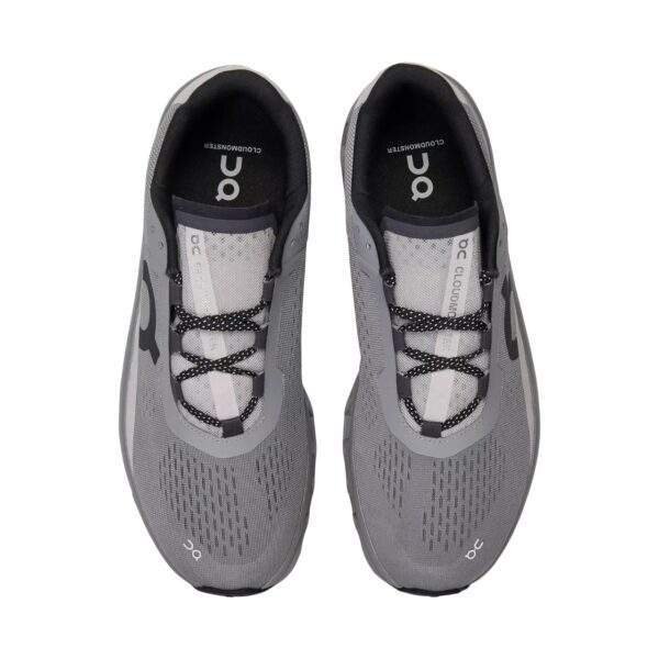נעלי און קלאוד | On Cloudmonster Running Shoes Alloy/Silver