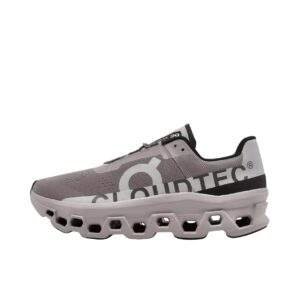 נעלי און קלאוד | On Cloudmonster Running Shoes Cinder/Fog