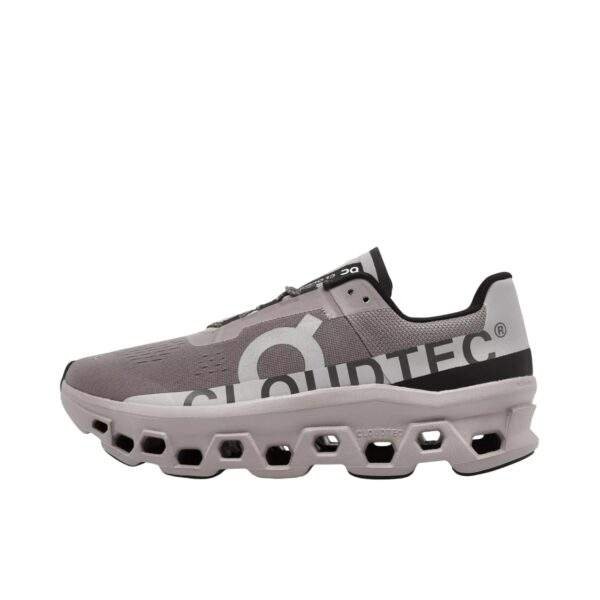 נעלי און קלאוד | On Cloudmonster Running Shoes Cinder/Fog
