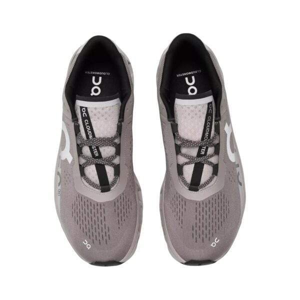 נעלי און קלאוד | On Cloudmonster Running Shoes Cinder/Fog