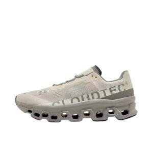 נעלי און קלאוד | On Cloudmonster Running Shoes Ice/Alloy