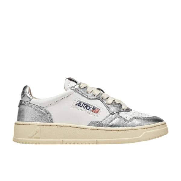 נעלי אוטרי | Autry Medalist Low Silver