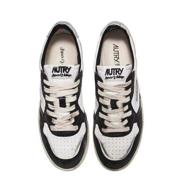 נעלי אוטרי | Autry Medalist Super Vintage Low Black