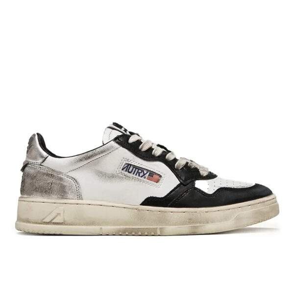 נעלי אוטרי | Autry Medalist Super Vintage Low Black